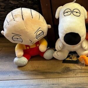 Family Guy Plush Toys Set